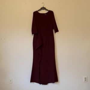 Jessica Howard Crepe Evening Gown